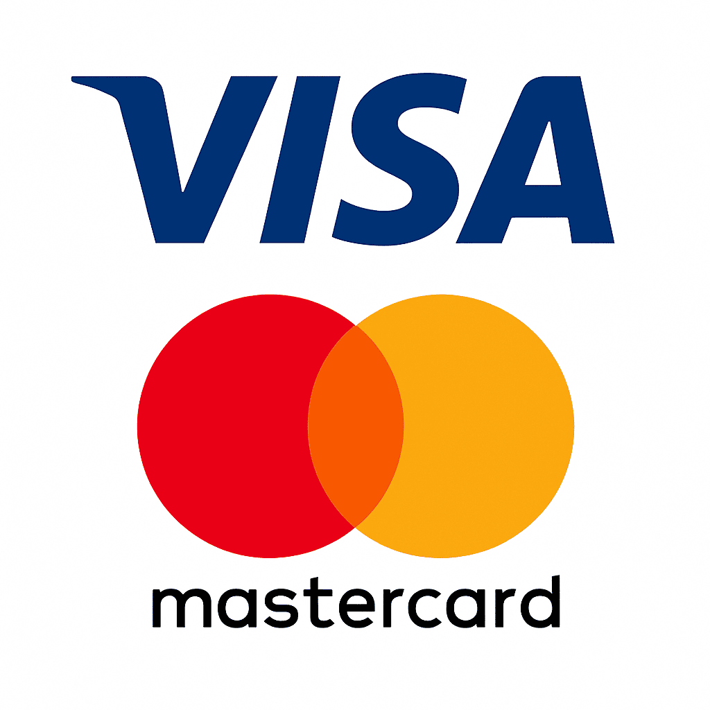 Visa & MasterCard logo